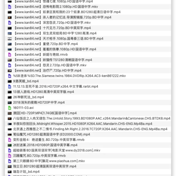 胆小勿进!收藏的各种恐怖片，来看看有你喜欢的吗~