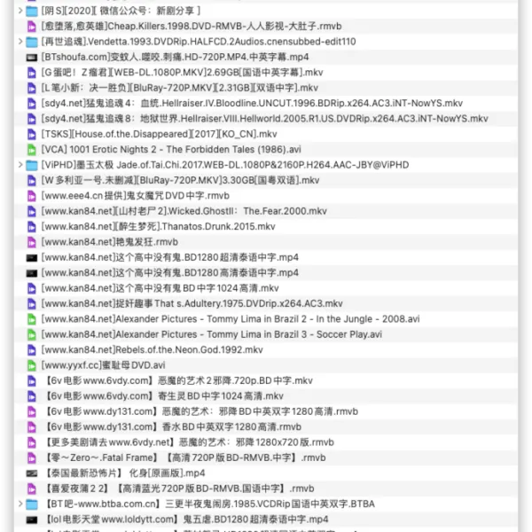 胆小勿进!收藏的各种恐怖片，来看看有你喜欢的吗~