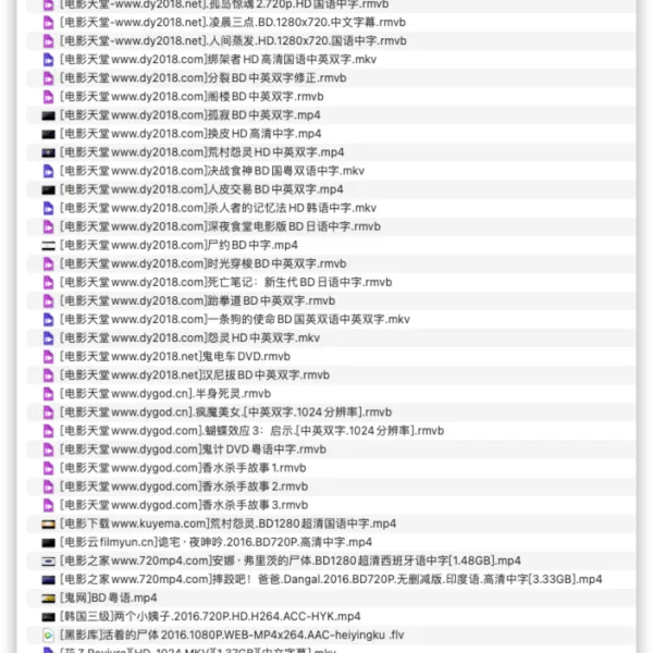 胆小勿进!收藏的各种恐怖片，来看看有你喜欢的吗~