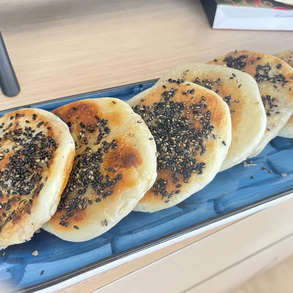 说说：今日食-麻酱烧饼